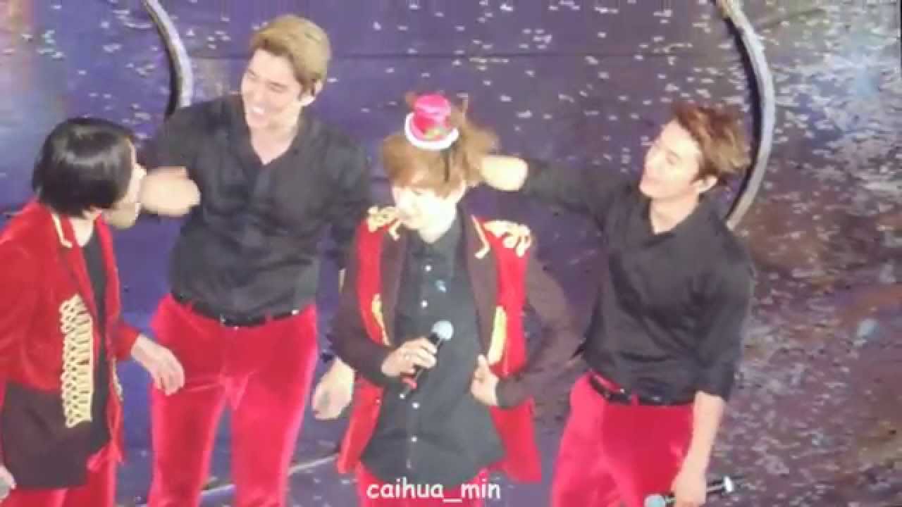 141129 SS6 in Taiwan Day1-Ment2澈赫特(幸福嗎..開心嗎..應援後Talk)