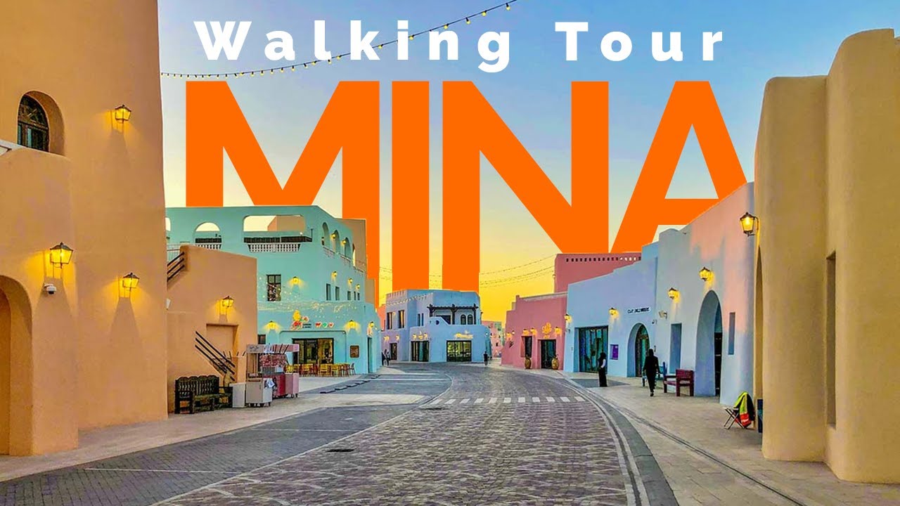4K Walking Tour of Mina District Doha | Relaxing City Walk with Real Sounds | My SoloWalks