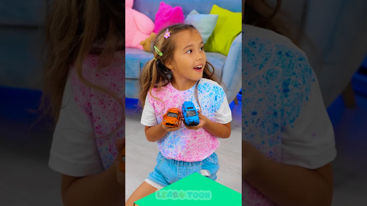 No More Dirty Cars 🧽 DIY CAR WASH at Home 🚗 #diy #kidsvideo
