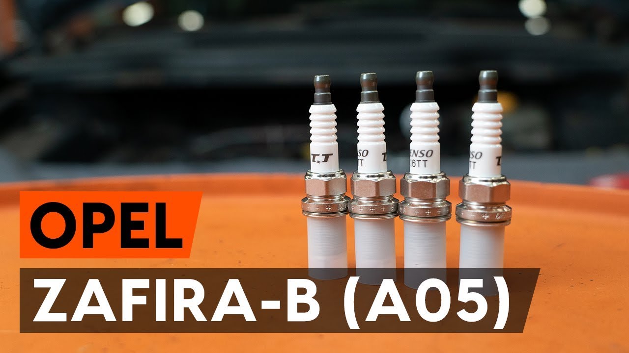 Come sostituire candele di accensione su OPEL ZAFIRA-B 2 (A05) [VIDEO TUTORIAL DI AUTODOC]