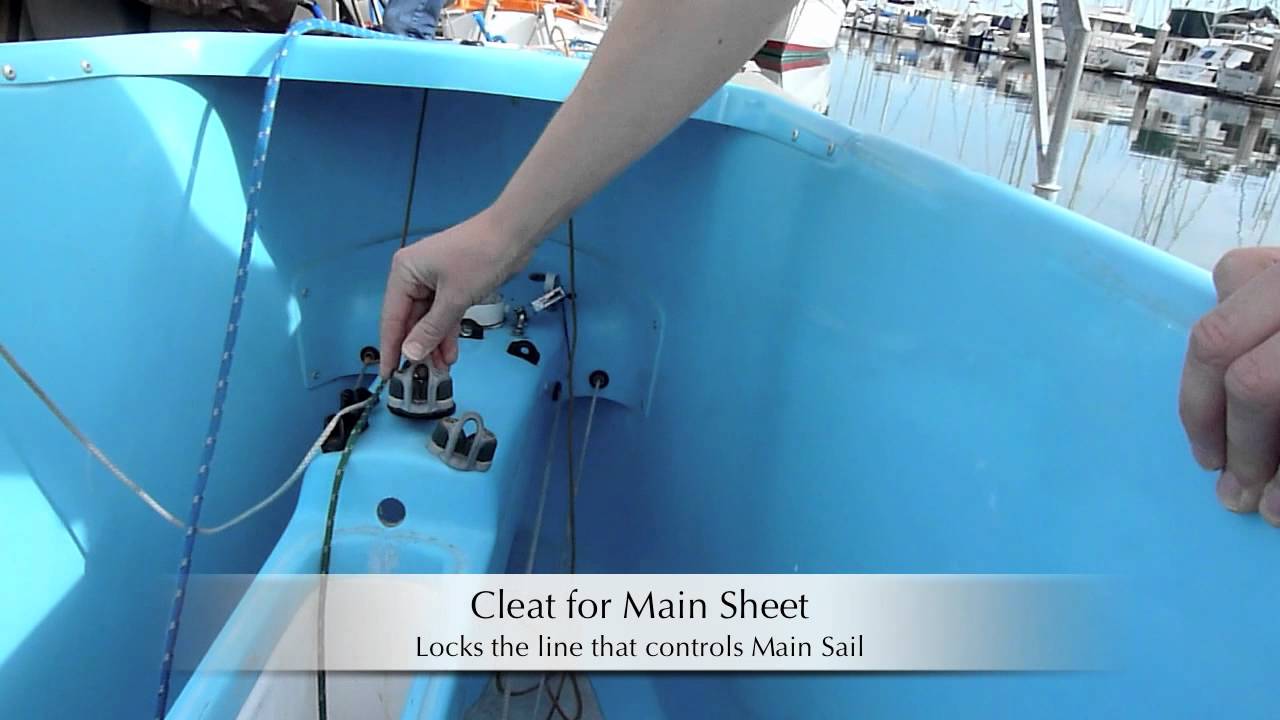 Rigging an Hansa Access Liberty Dinghy 1