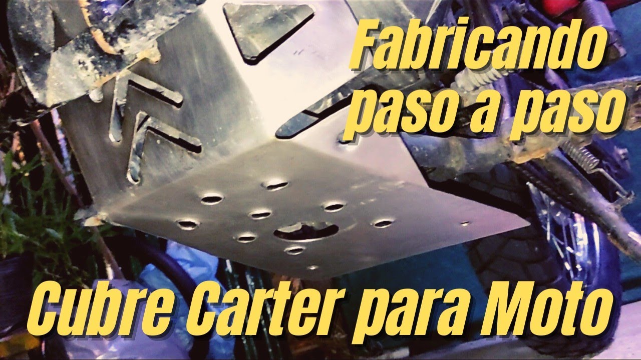 Fabricando un Cubre Carter para Moto | Paso a paso
