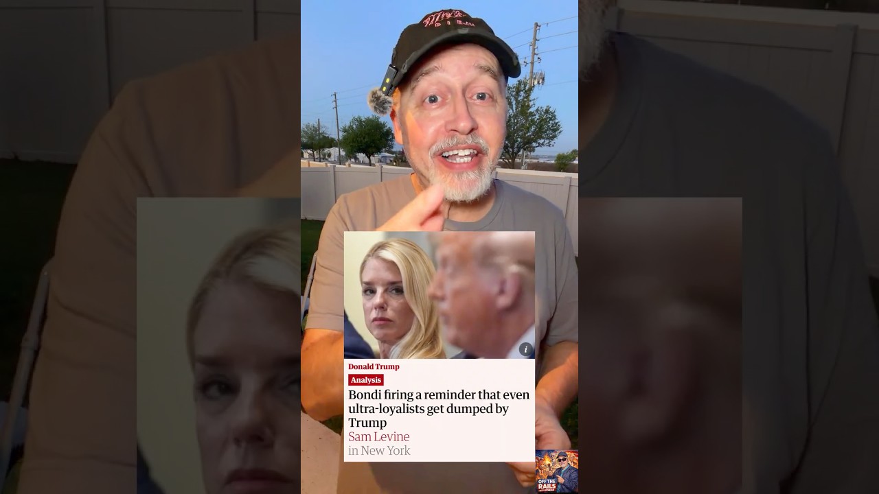 Pam Bondi FIRED?! Trump Dumps His AG After Epstein Files Disaster! #pambondi #trump #shorts