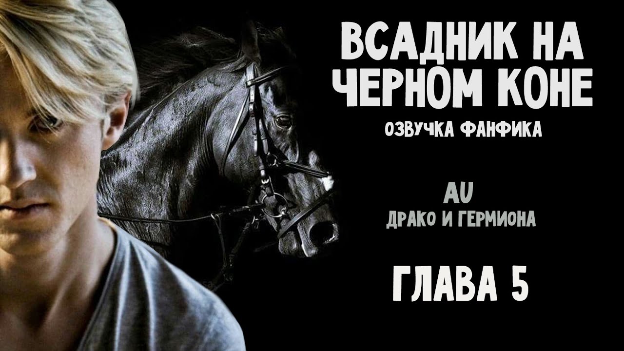 ВСАДНИК НА ЧЕРНОМ КОНЕ - Глава 5. Озвучка фанфика. Драко и Гермиона.