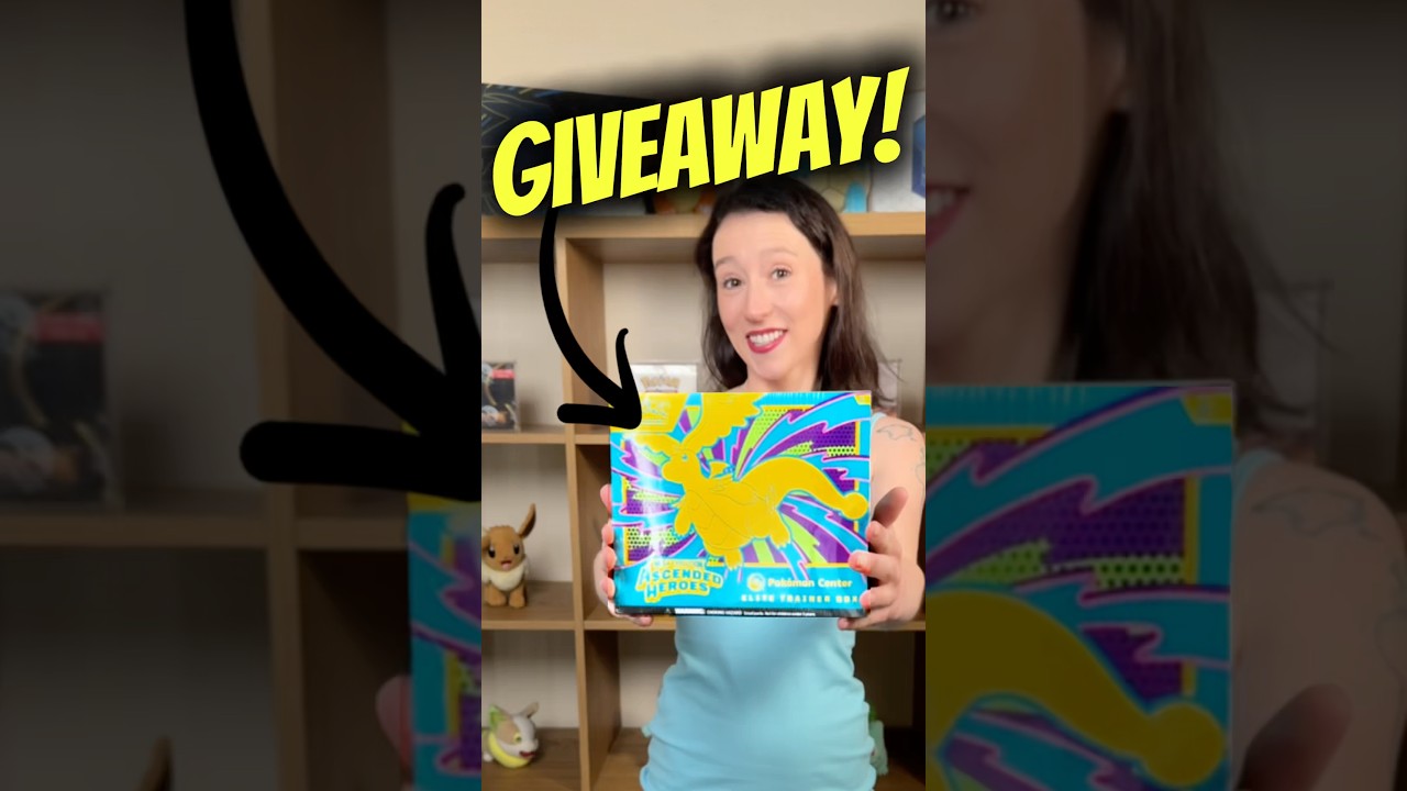 🚨 FREE Ascended Heroes Pok&eacute;mon Center ETB GIVEAWAY 🌍🔥