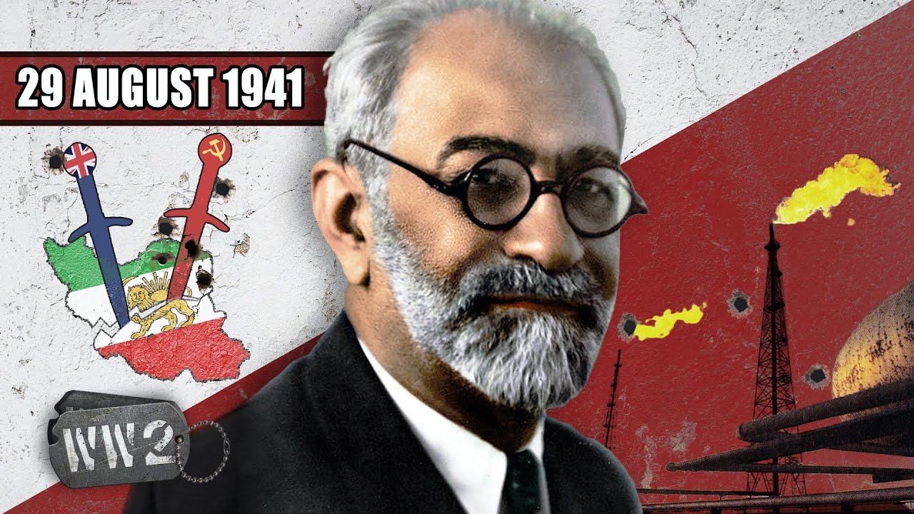 105 - The Allies Invade Iran, Barbarossa Continues - WW2 - August 29, 1941
