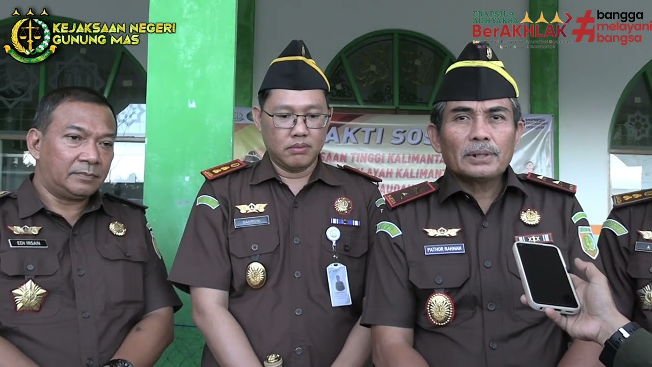 KUNJUNGAN KERJA KAJATI KALTENG DI KEJARI GUNUNG MAS