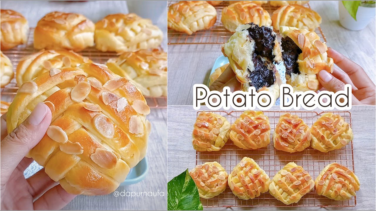 POTATO BREAD | ROTI KENTANG YANG CANTIK, EMPUK DAN LEMBUT