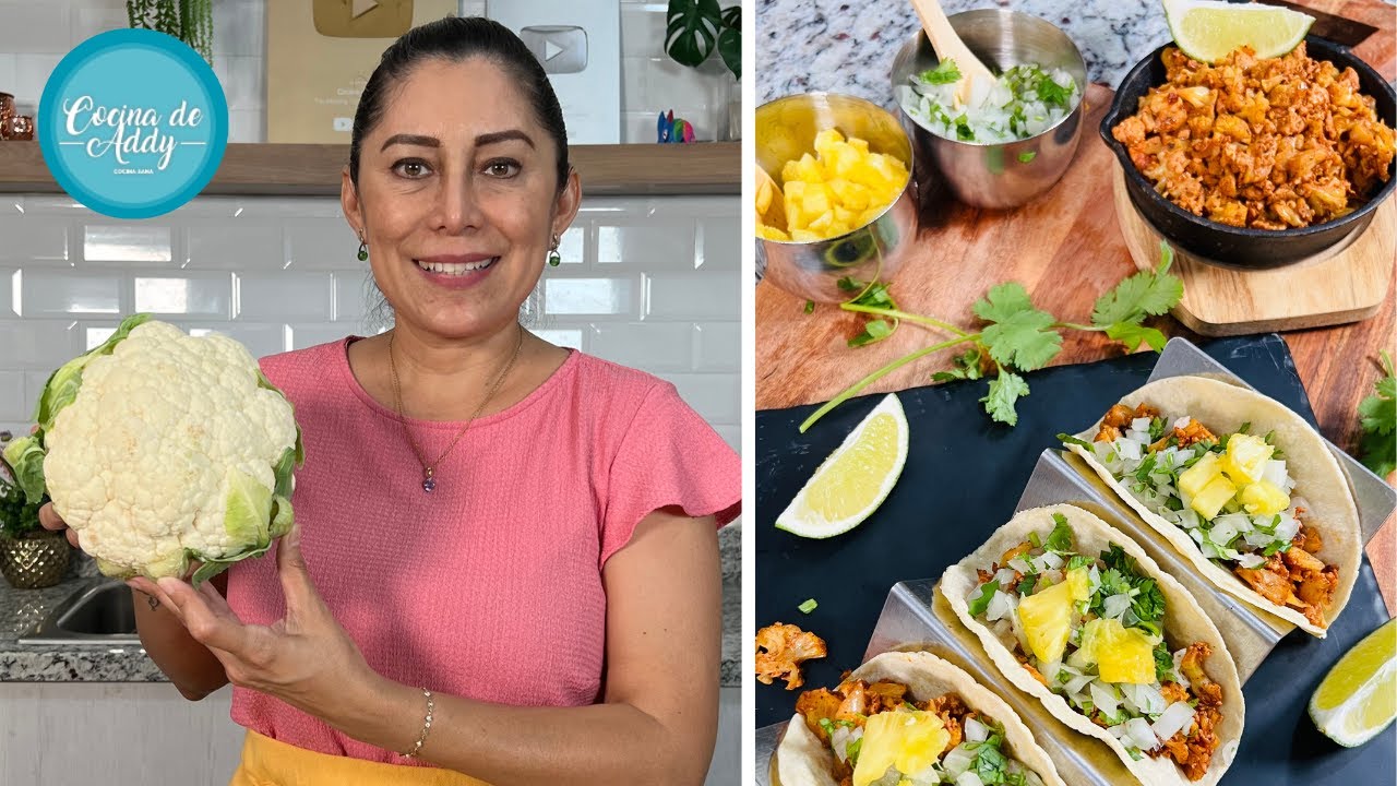Control de Azúcar, Baja Colesterol, Menopausia. TACOS SIN CARNE, Come Sin Culpa. CUARESMA Y VEGANA.