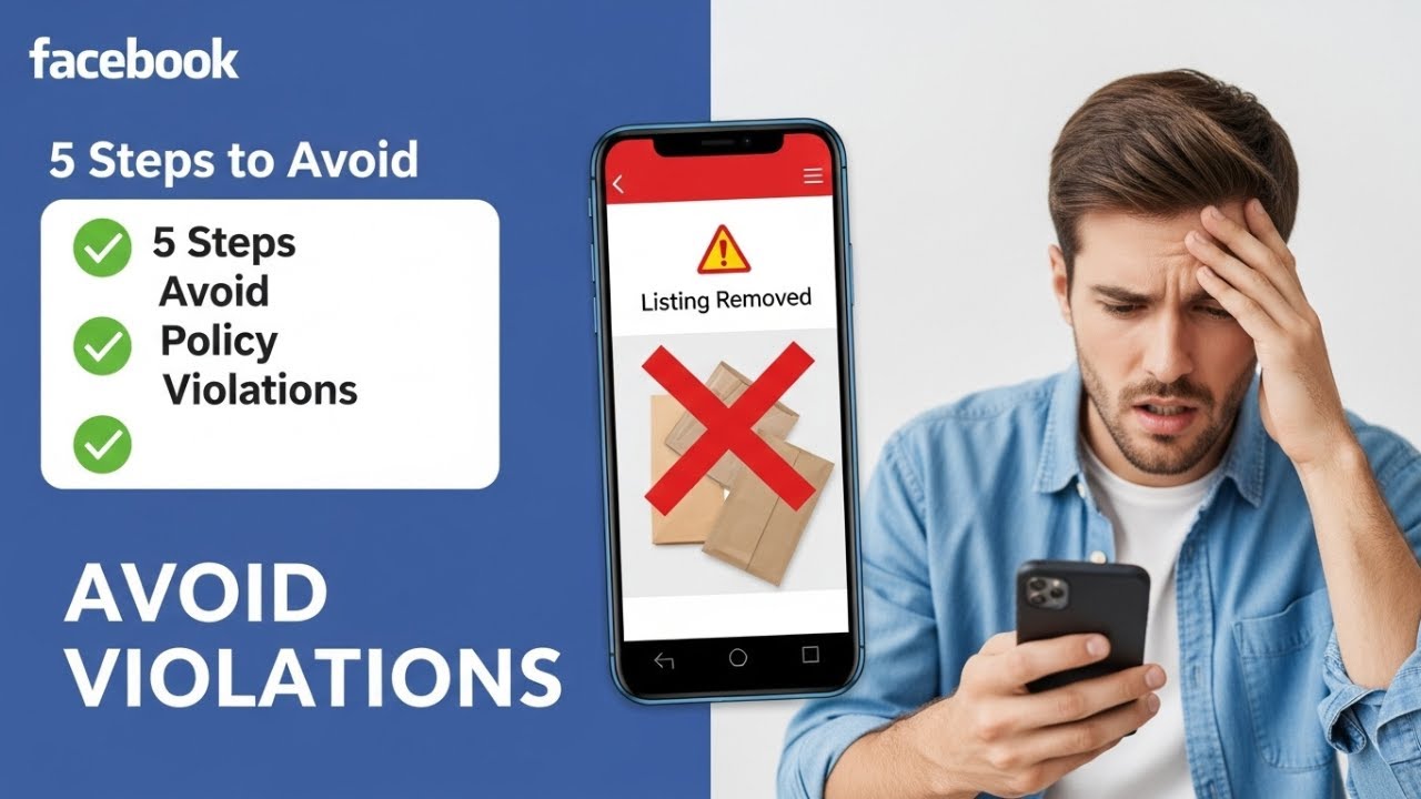 5 Steps: Avoid Facebook Marketplace Policy Violations!