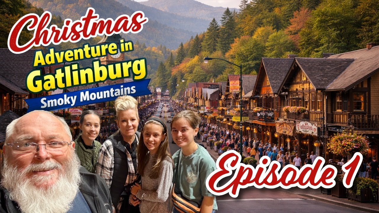 Christmas Gatlinburg RV Adventure — Day 1 in the Smoky Mountains