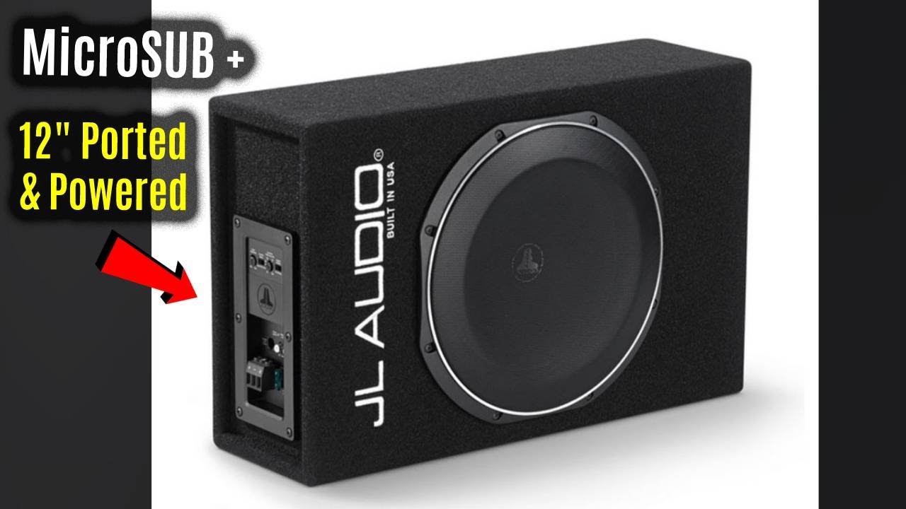 JL Audio ACP112LG-TW1 Amplified MicroSub+ 12TW1 | MORE Bass then YOU Can Handle!