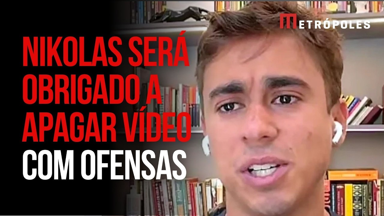 Ju&iacute;za d&aacute; 5 dias para Nikolas Ferreira remover v&iacute;deo sobre &ldquo;aula de c*&rdquo;