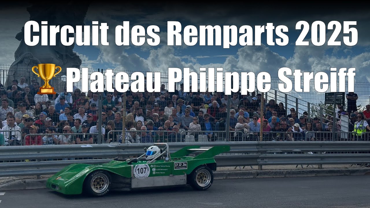 Circuit des Remparts 2025 - Pole et victoire sur le plateau Philippe Streiff 🏆