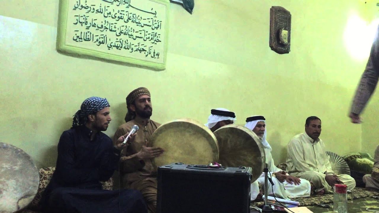 المداح السيد ميسر الحيالي في تكية السيد منصور النعيمي