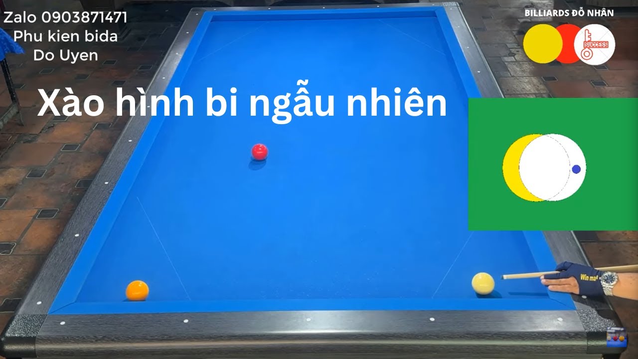 ĐỖ NHÂN - Hướng dẫn cách xào bi lên cơ 50. Bài 49 : Xào bi từ hình bi ngẫu nhiên
