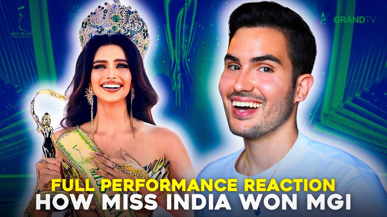 Miss Grand International 2024: Rachel Gupta Full Performance Reaction | First MGI Crown For India!