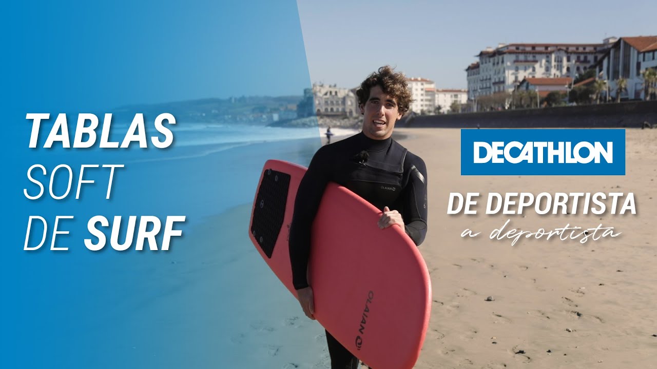 Descubre las tablas de surf soft de Olaian