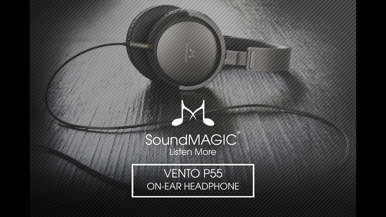 SoundMAGIC - Vento P55 On-Ear Headphones with Smartphone Control