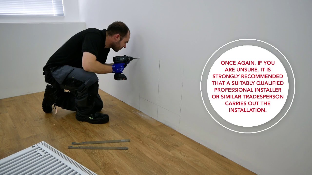 Myson PLAN radiators - How to install a Premium panel radiator