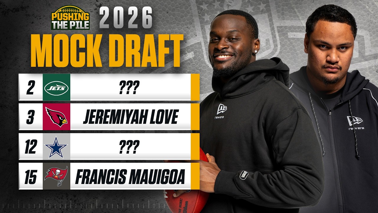 UPDATED 2026 NFL Mock Draft: Full 1st Round | 13 Days From Draft Night!