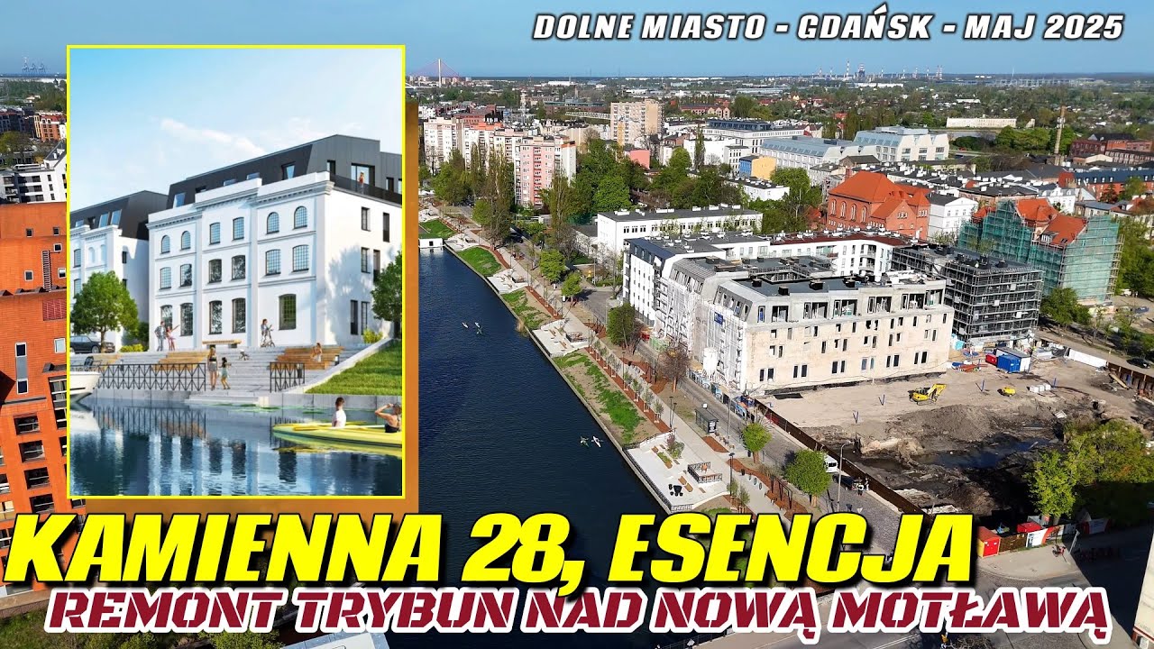 Dolne Miasto w Gdańsku - 3 inwestycje obok siebie które odmienią oblicze dzielnicy.