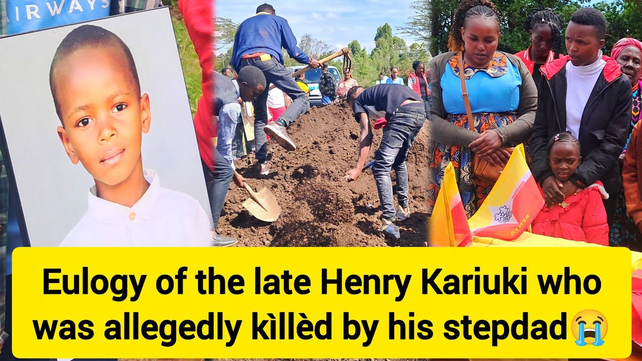 😢💔Rugano rwa mutigairi Henry Kariuki uria woragirwo ni stepdad