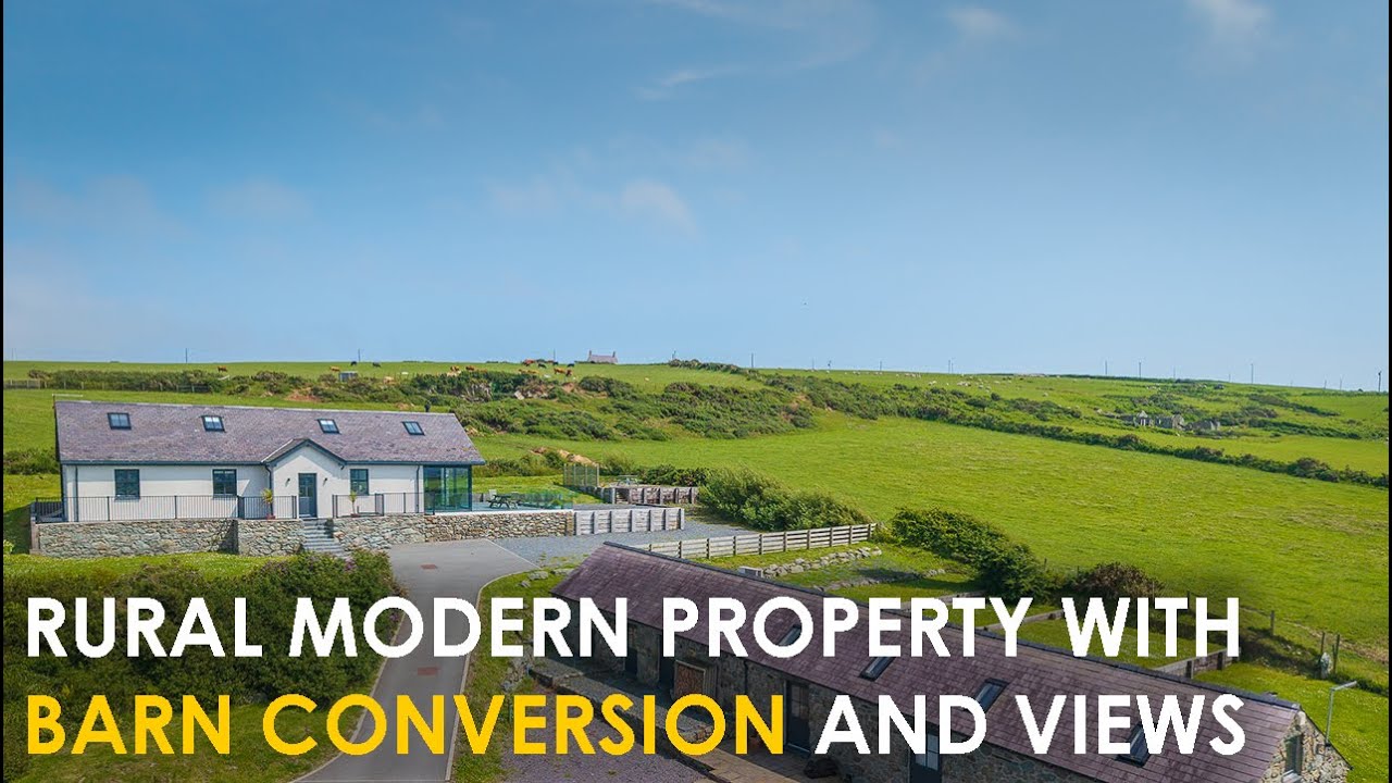 Geufron Aberdaron - A stunning coastal property with spectacular views and barn conversion