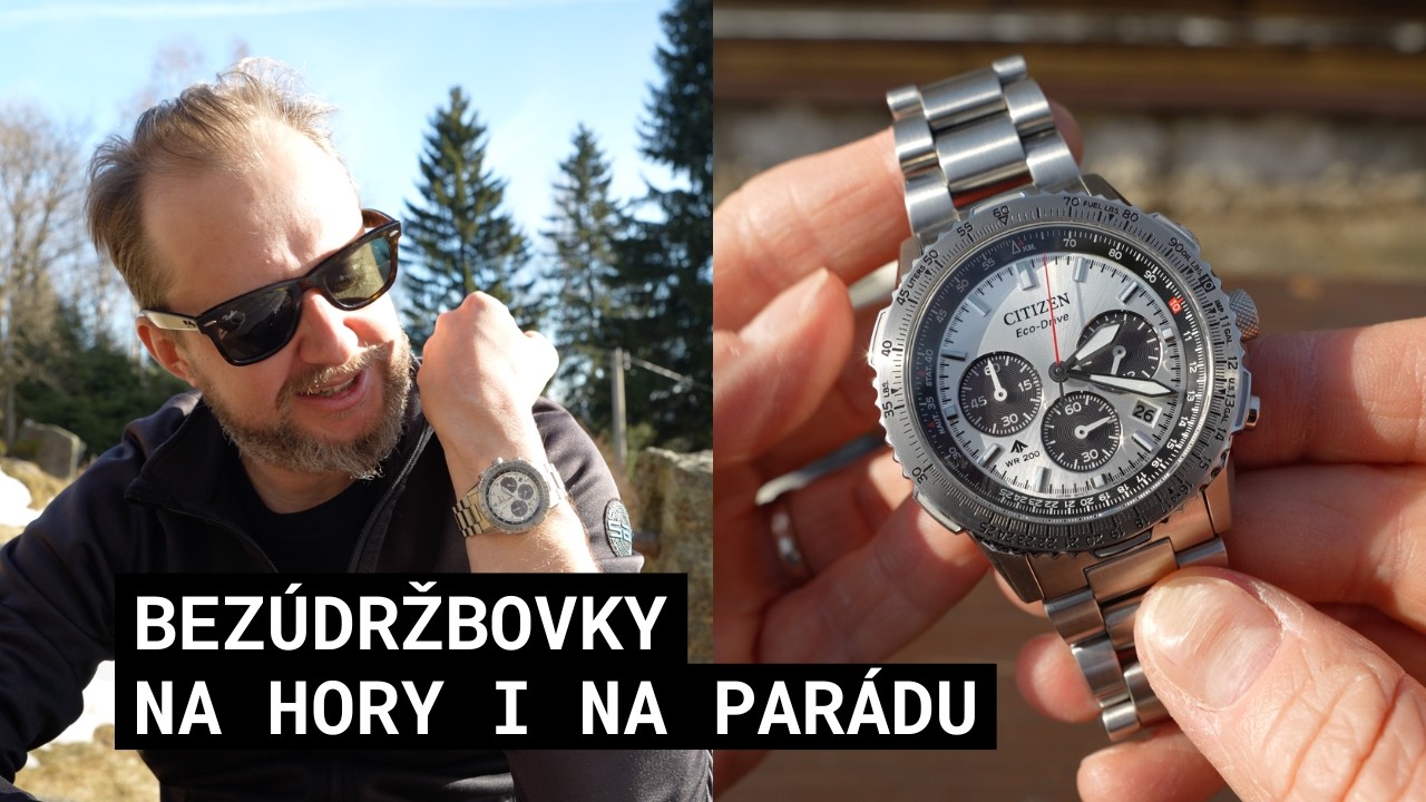 Proč chtít Eco-Drive: Citizen Promaster Sky Navihawk CA4660-61A