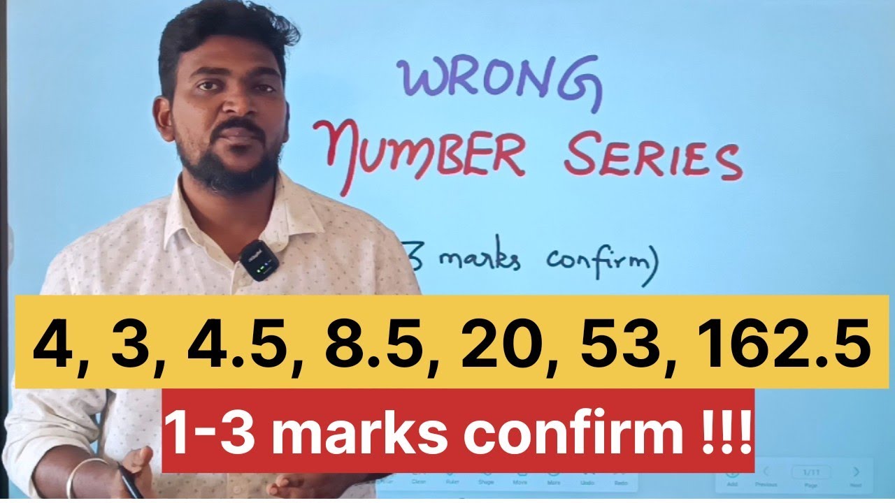 10 WRONG NUMBER SERIES Tricks !!!!