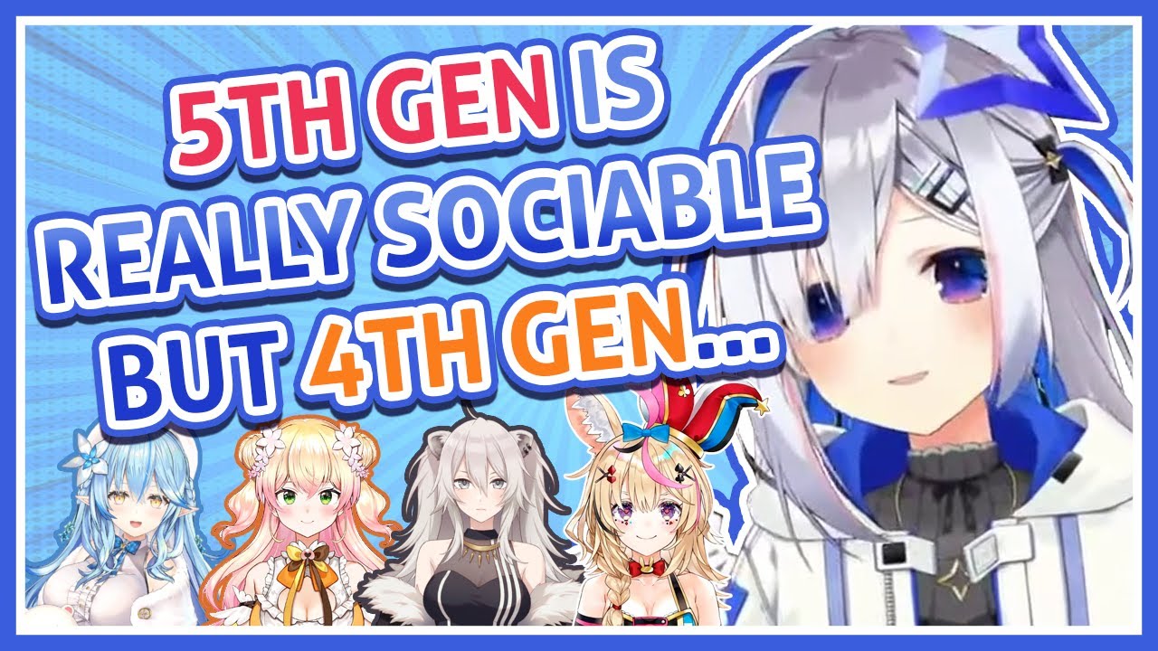 Kanata talks about How Different 4th Gen & 5th Gen are at Social Interactions