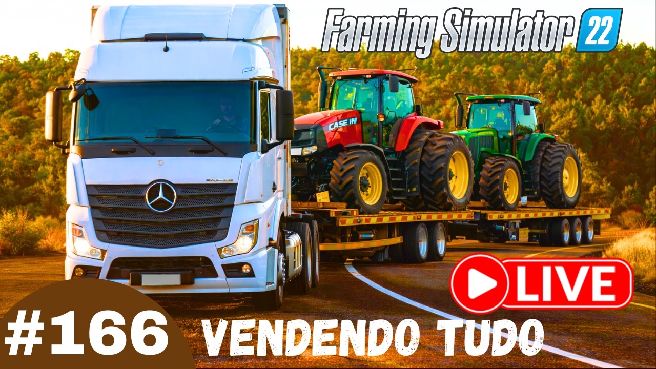 Mapa 163 FS22 O FIM DA ASA BRANCA! Hora de vender tudo 🚜 | FS22 Mapa 163