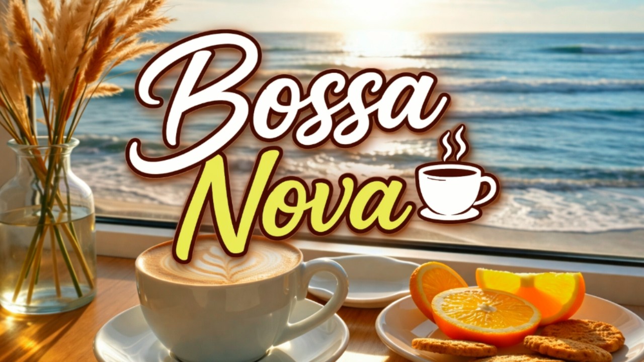 Ocean View Bossa Nova ☀️ Relaxing Cafe Music for Morning, Study & Positive Energy