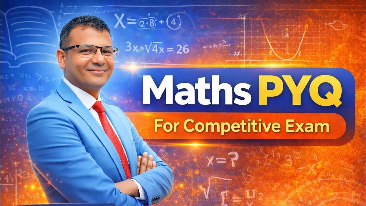 Maths PYQ By Azad Khan | #education #math #PYQ