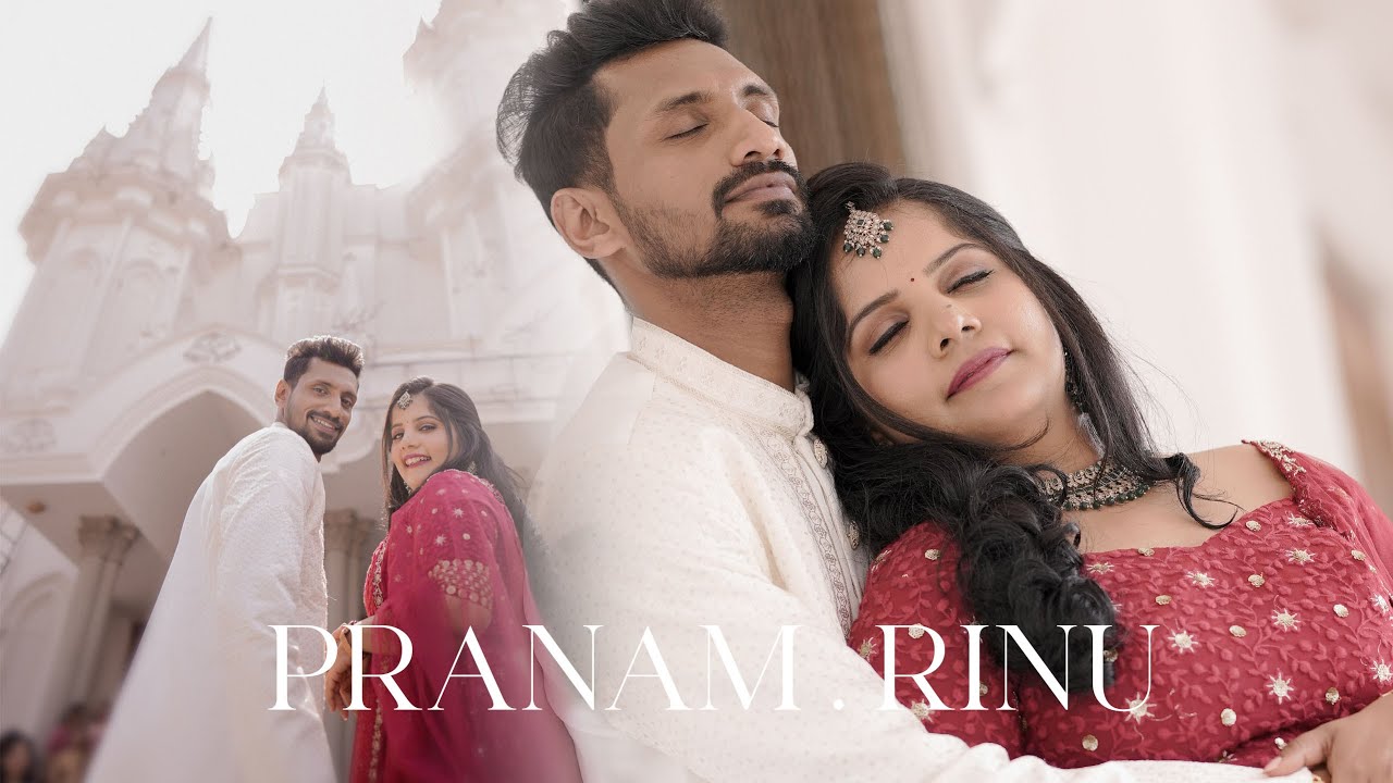 Elegant Christian Betrothal Highlights | Betrothal Story Of Pranam Rinu / Blackcoffee photography