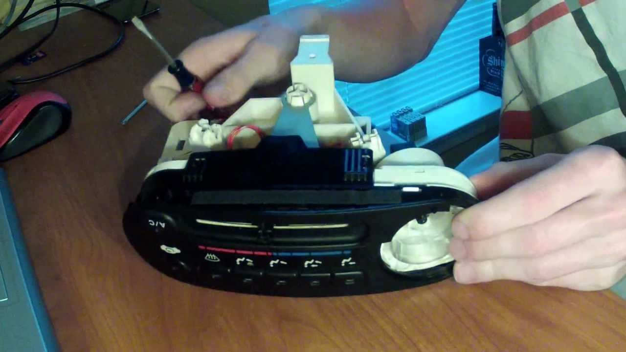 How to: Disassemble the Climate Control for a Honda del Sol
