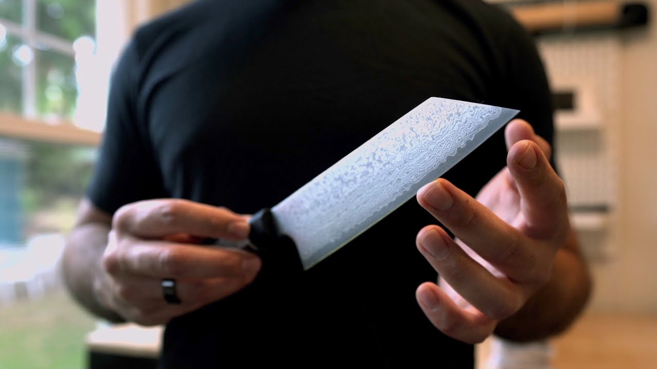Bunka Black Damascus — 165 мм за 257 долларов 🔪