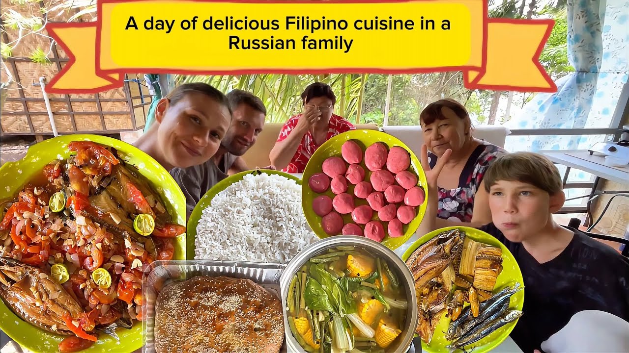 MY FAMILY LIKES MY PASSION FOR FILIPINO DISHES.