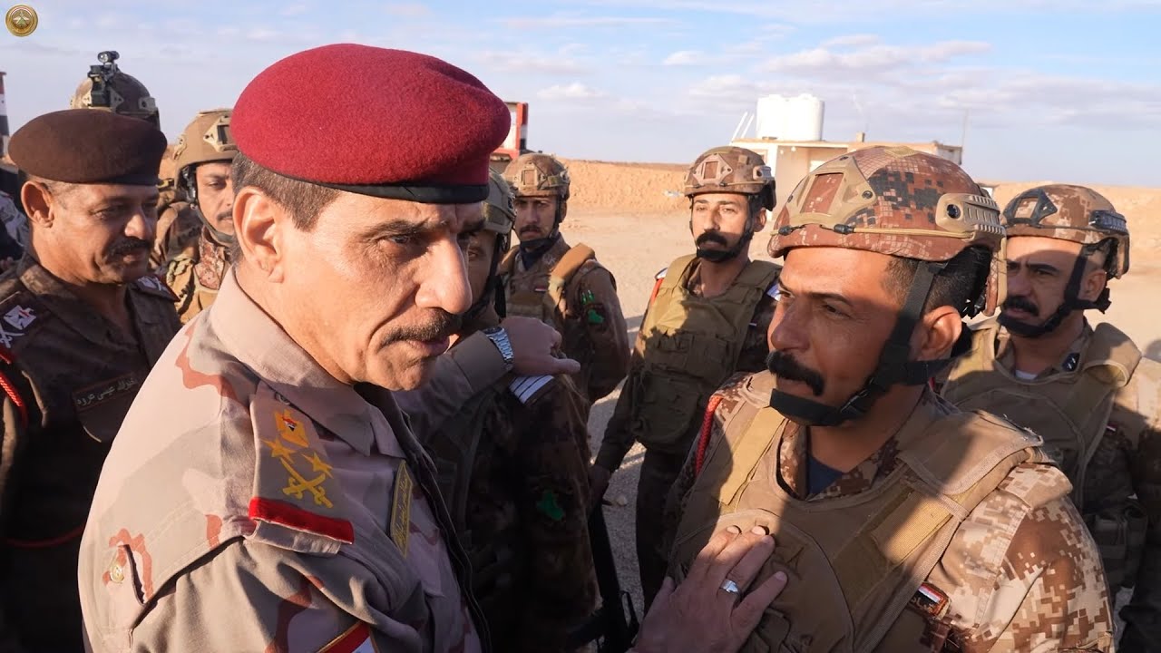رئيس أركان الجيش يزور قيادة فرقة الحدود الثانية وقطعات الجيش في منفذ الوليد