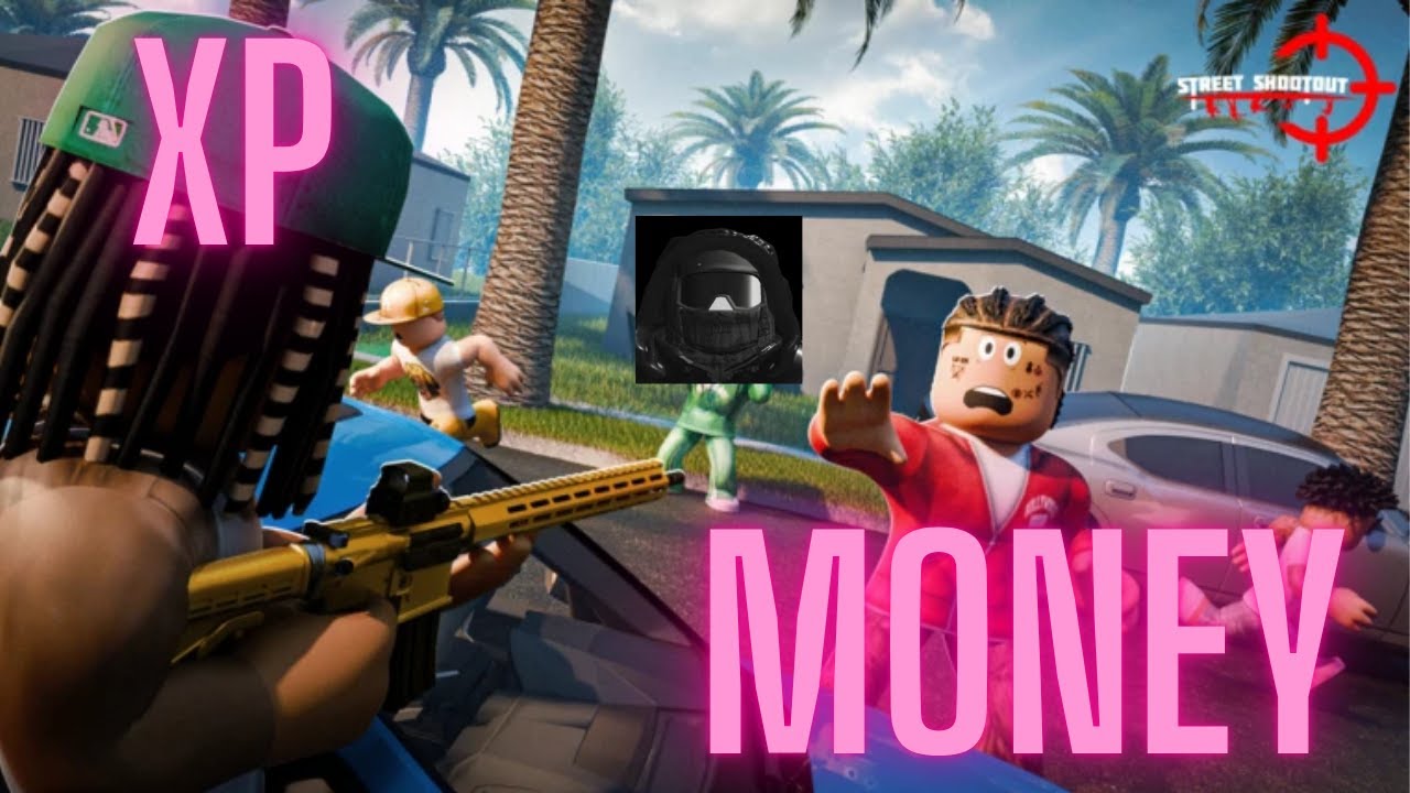 Roblox Street Shootout begginer guide how to earn money and xp fast