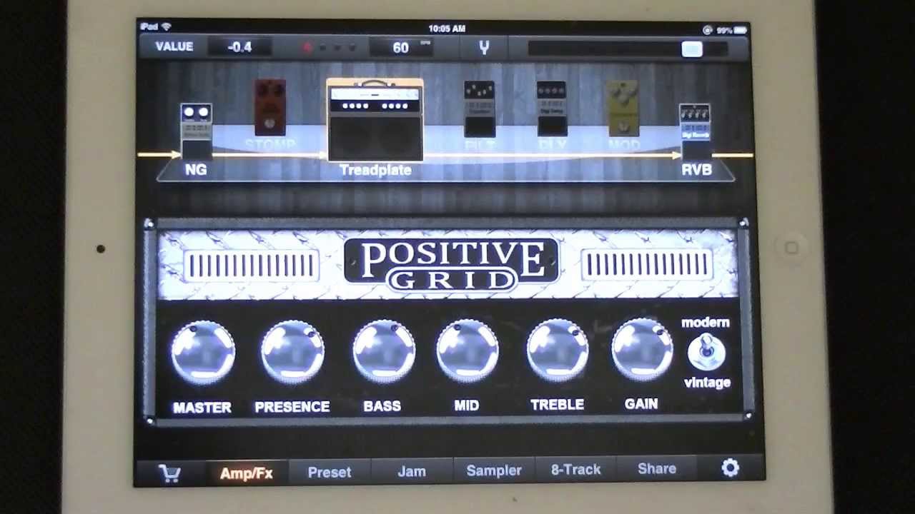 JamUp XT Pro - iPad guitar app - Review