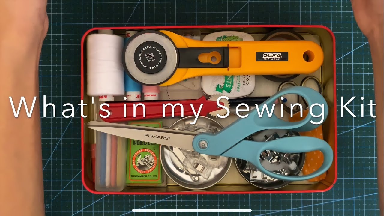 What's in my Sewing Kit | The Minimalistings