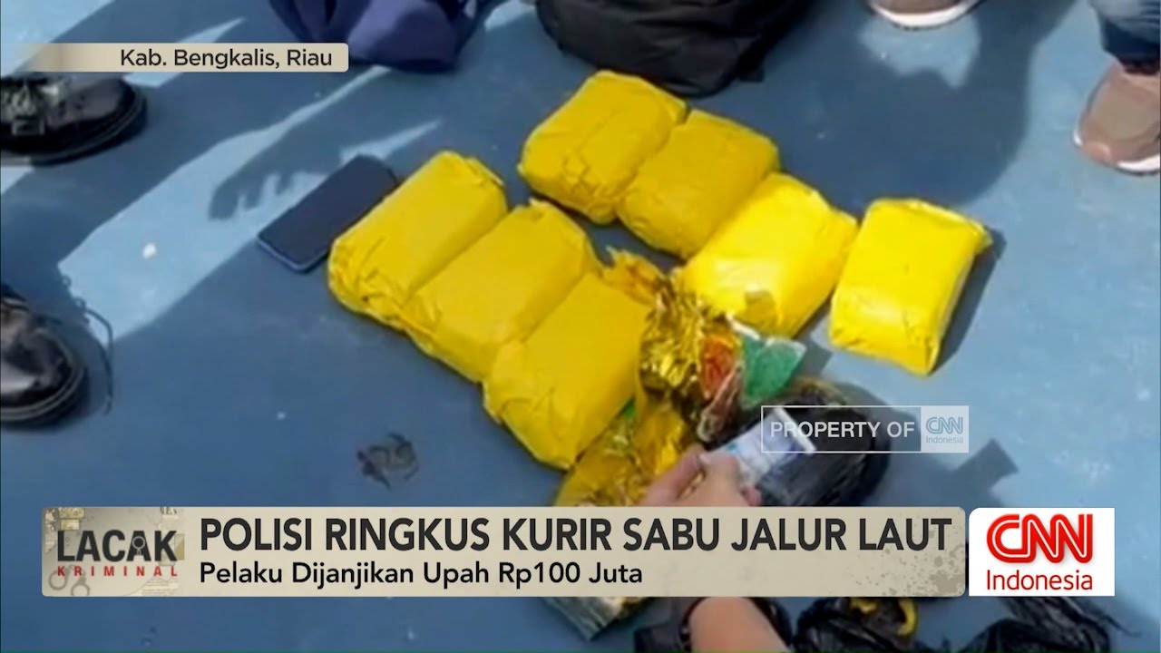Polisi Ringkus Pengedar Narkoba di Medan dan Riau