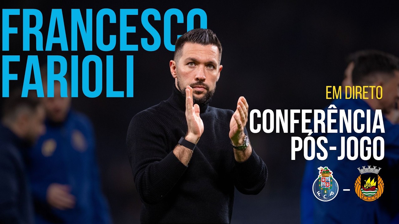 🔴 EM DIRETO | CONFERÊNCIA PÓS-JOGO | FC Porto - Rio Ave | IMAGEM SIC