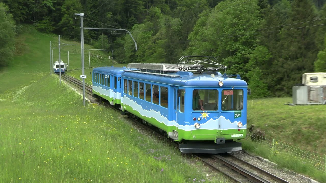 Arth Rigi Bahn - historische Fahrzeuge Mai 2024