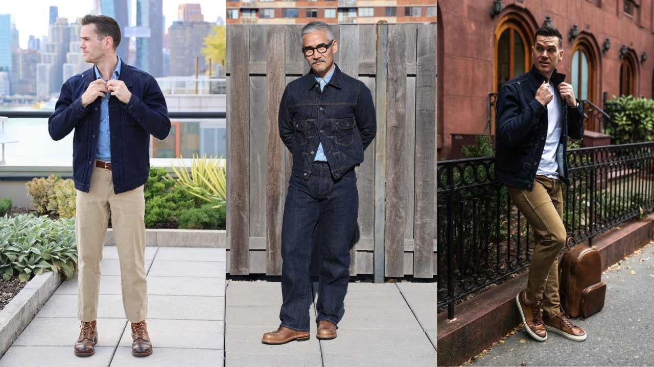 How Men Can Style a Denim Jacket: The Right Pants, Shirt, and Shoes to Maximize the Look