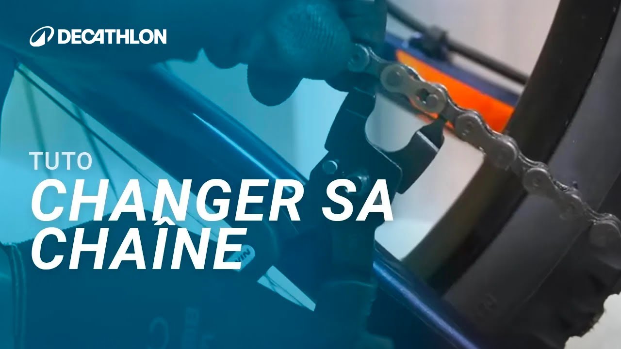 TUTO - Comment changer sa cha&icirc;ne de v&eacute;lo ? 🚲 I Decathlon