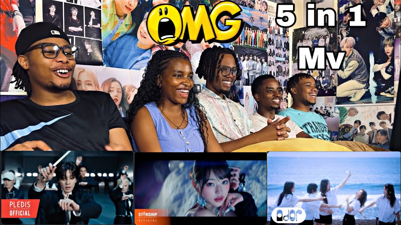 SEVENTEEN 'MAESTRO' + IVE 'HEYA' + NewJeans 'Bubble Gum' + &TEAM 'Maybe' + CRAVITY 'C'est La Vie' MV