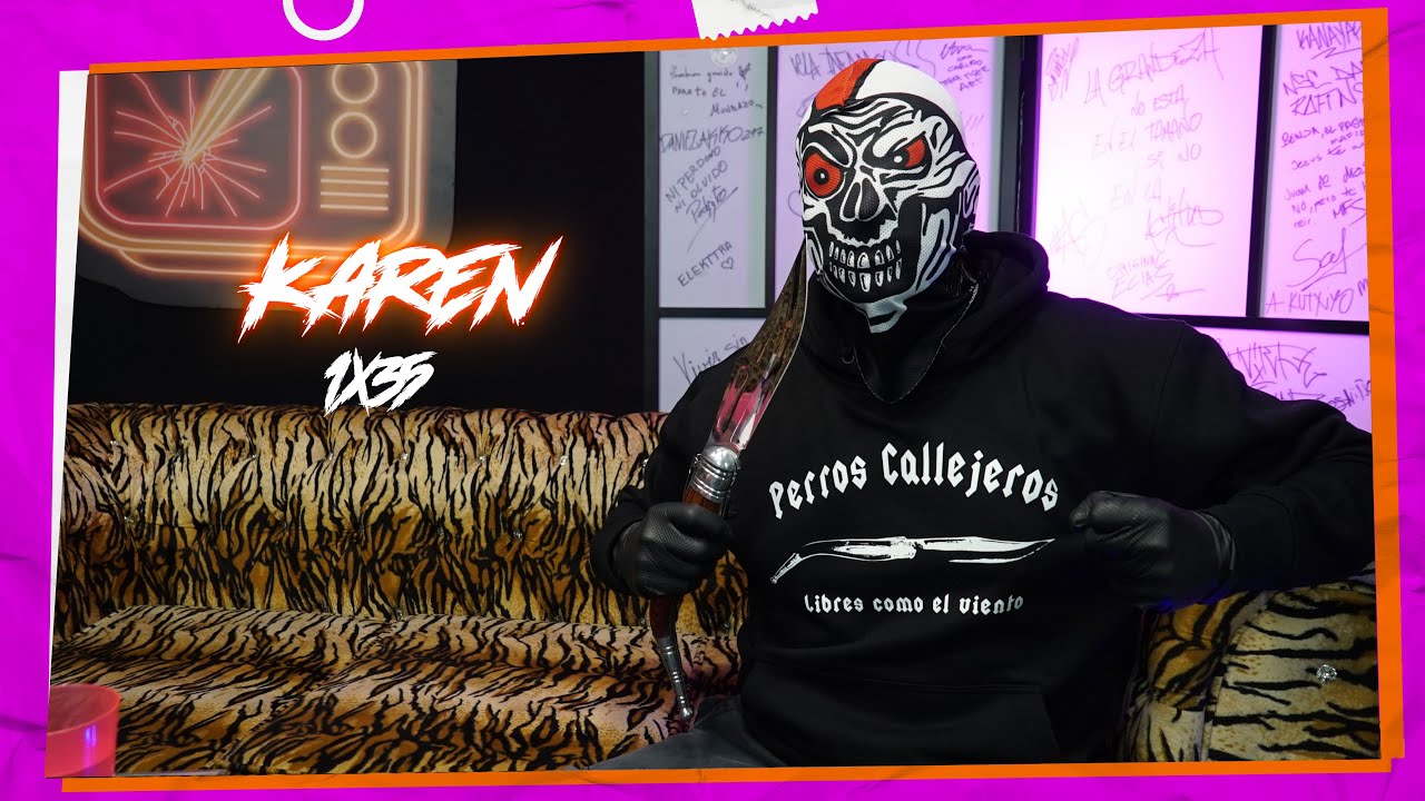 A CUCHILLO 1x35 ft. KAREN (GRAFITERO)