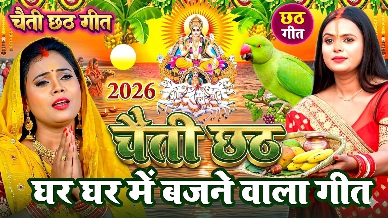 चैती छठ पूजा व्रत गीत || 80 कोस में सुरुज बाबा के घटिया | sunita lokgeet Paramparik Chhath Puja Vra